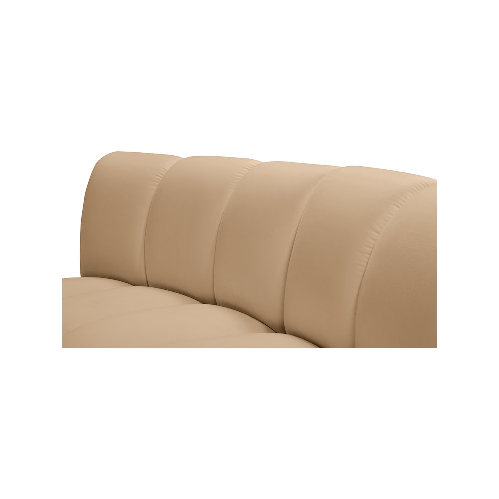 Infinity Camel Velvet 2pc. Modular Sectional