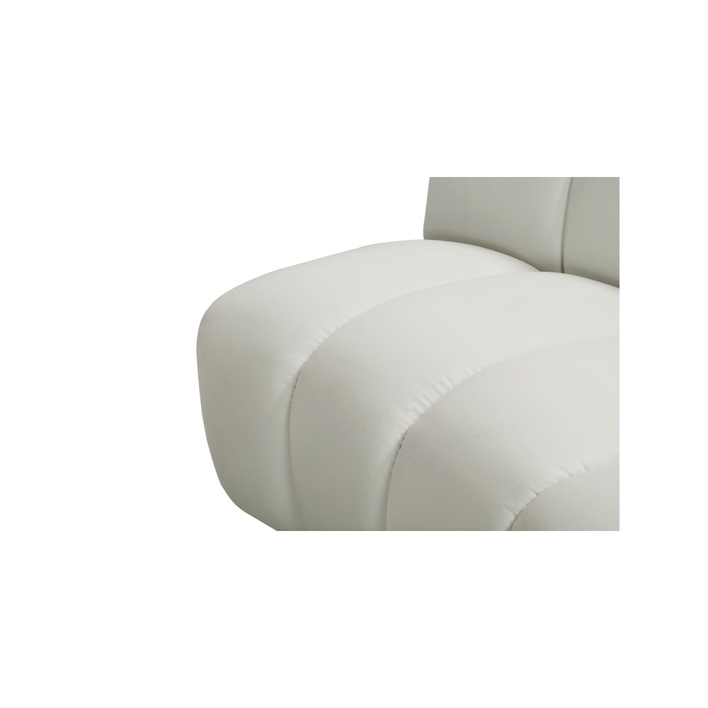 Infinity Cream Velvet 8pc. Modular Sectional