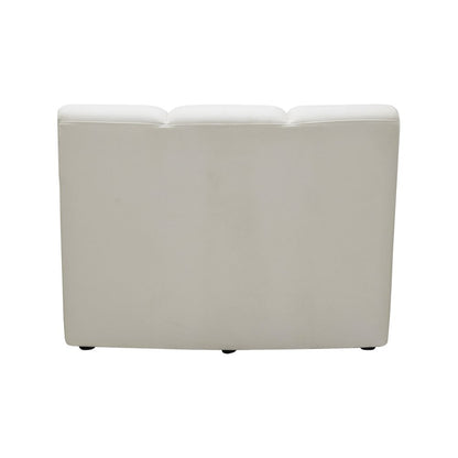 Infinity Cream Velvet Modular Chair