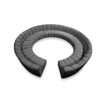 Infinity Grey Velvet 12pc. Modular Sectional