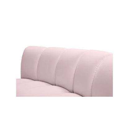 Infinity Pink Velvet 9pc. Modular Sectional