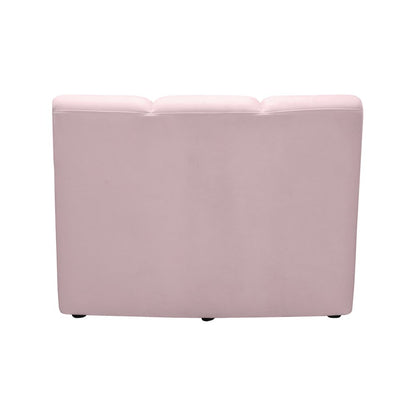 Infinity Pink Velvet Modular Chair