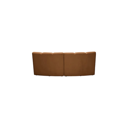 Infinity Saddle Velvet 2pc. Modular Sectional