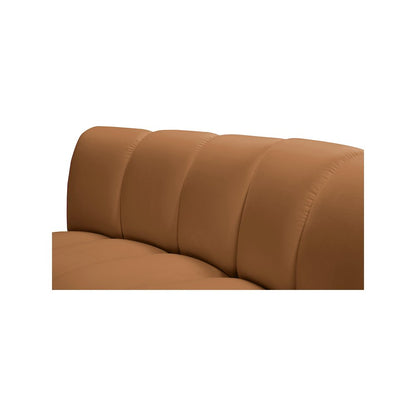 Infinity Saddle Velvet 2pc. Modular Sectional