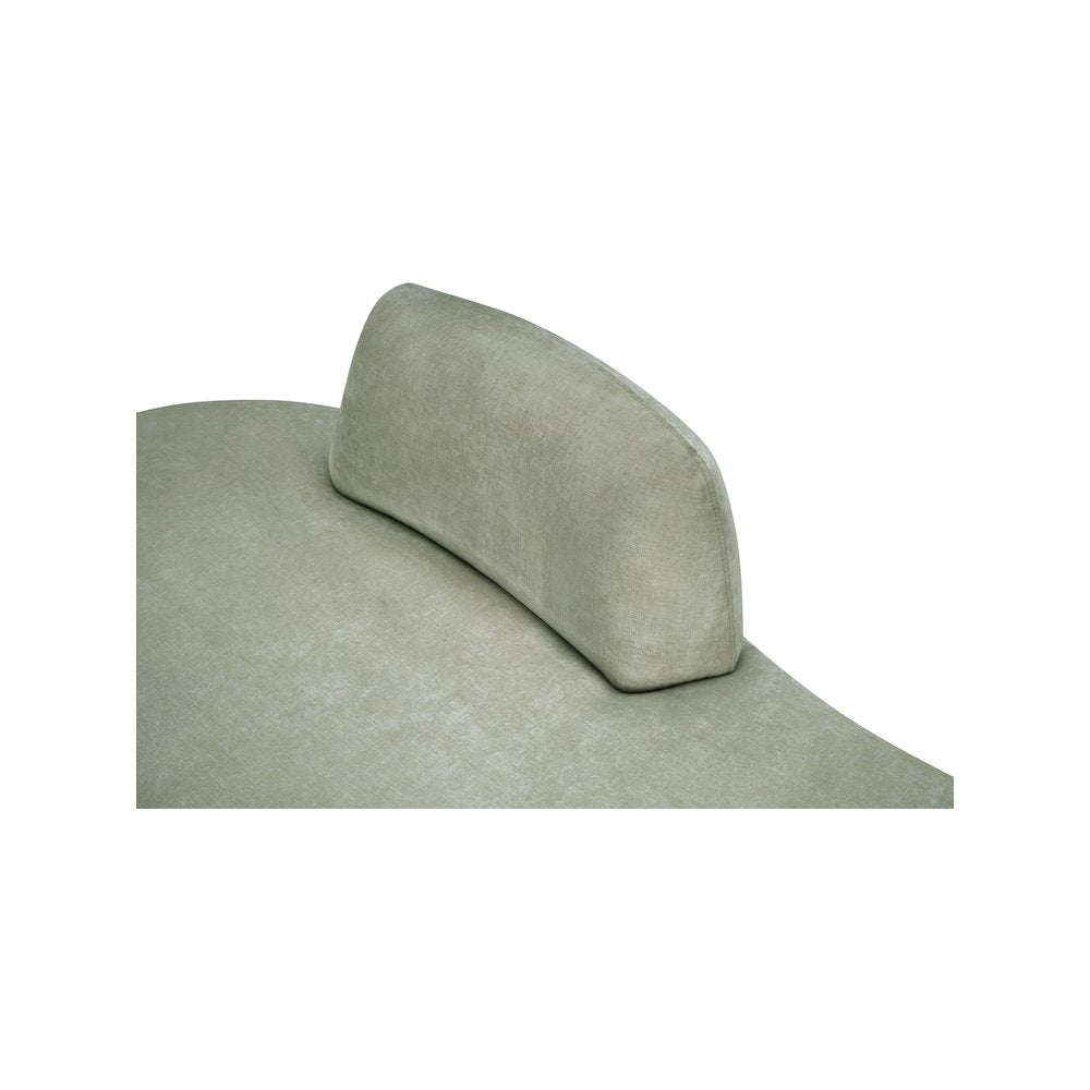 Argyle Mint Chenille Fabric Chaise/Loveseat