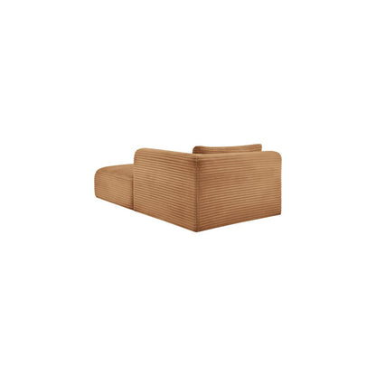 Shaggy Saddle Corduroy Performance Fabric Chaise