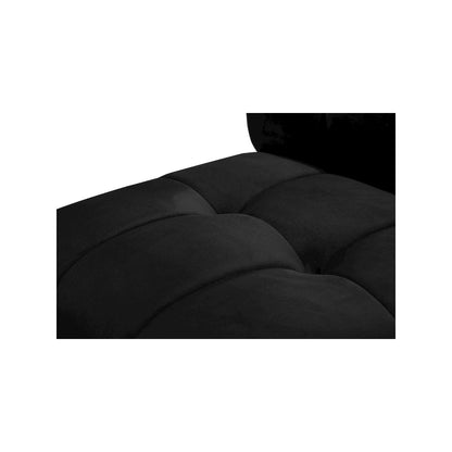 Limitless Black Velvet 2pc. Modular Sectional