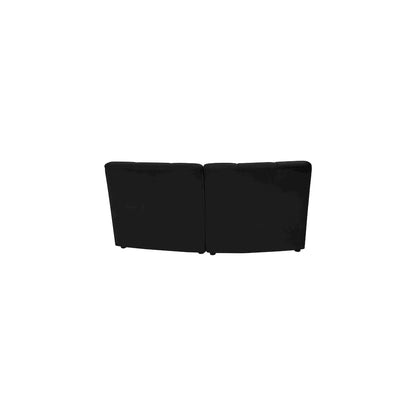 Limitless Black Velvet 2pc. Modular Sectional