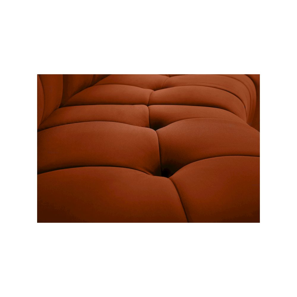 Limitless Cognac Velvet 14pc. Modular Sectional