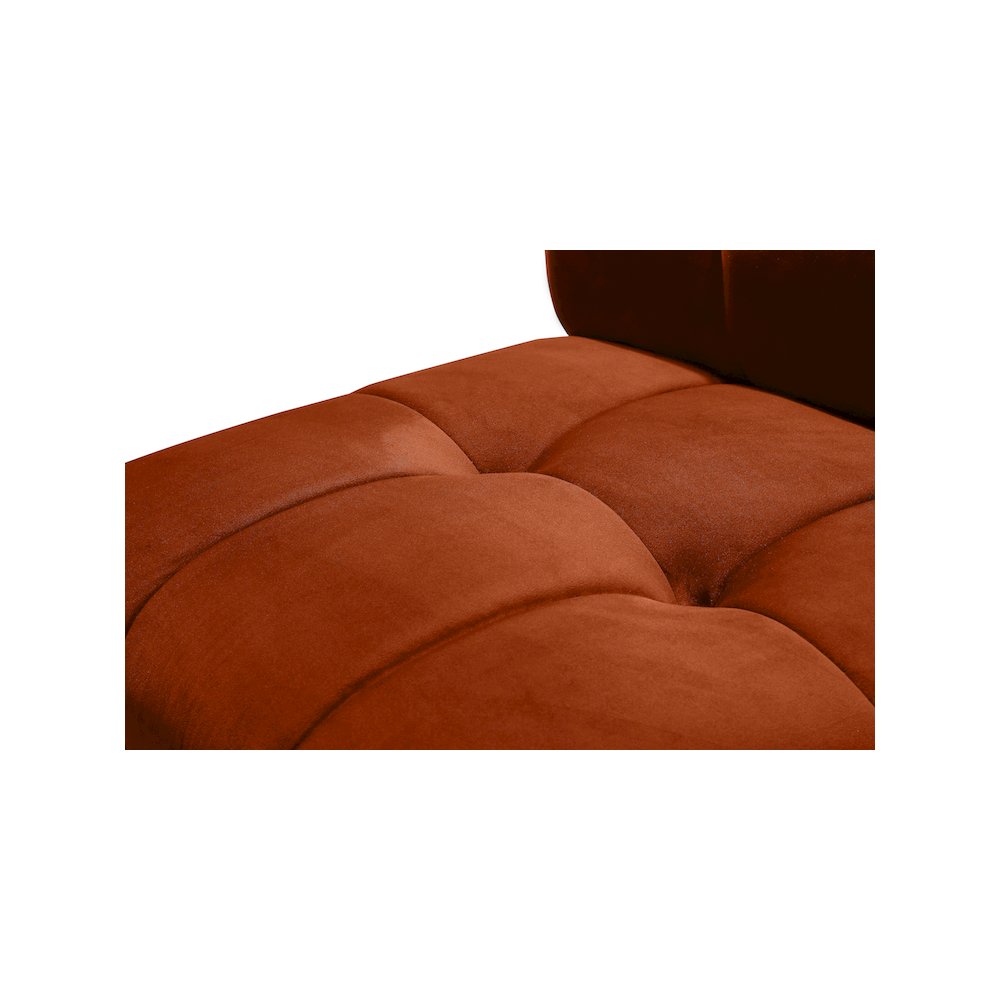 Limitless Cognac Velvet 8pc. Modular Sectional