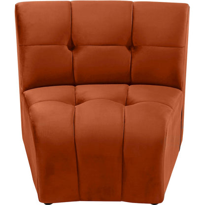 Limitless Cognac Velvet Modular Chair