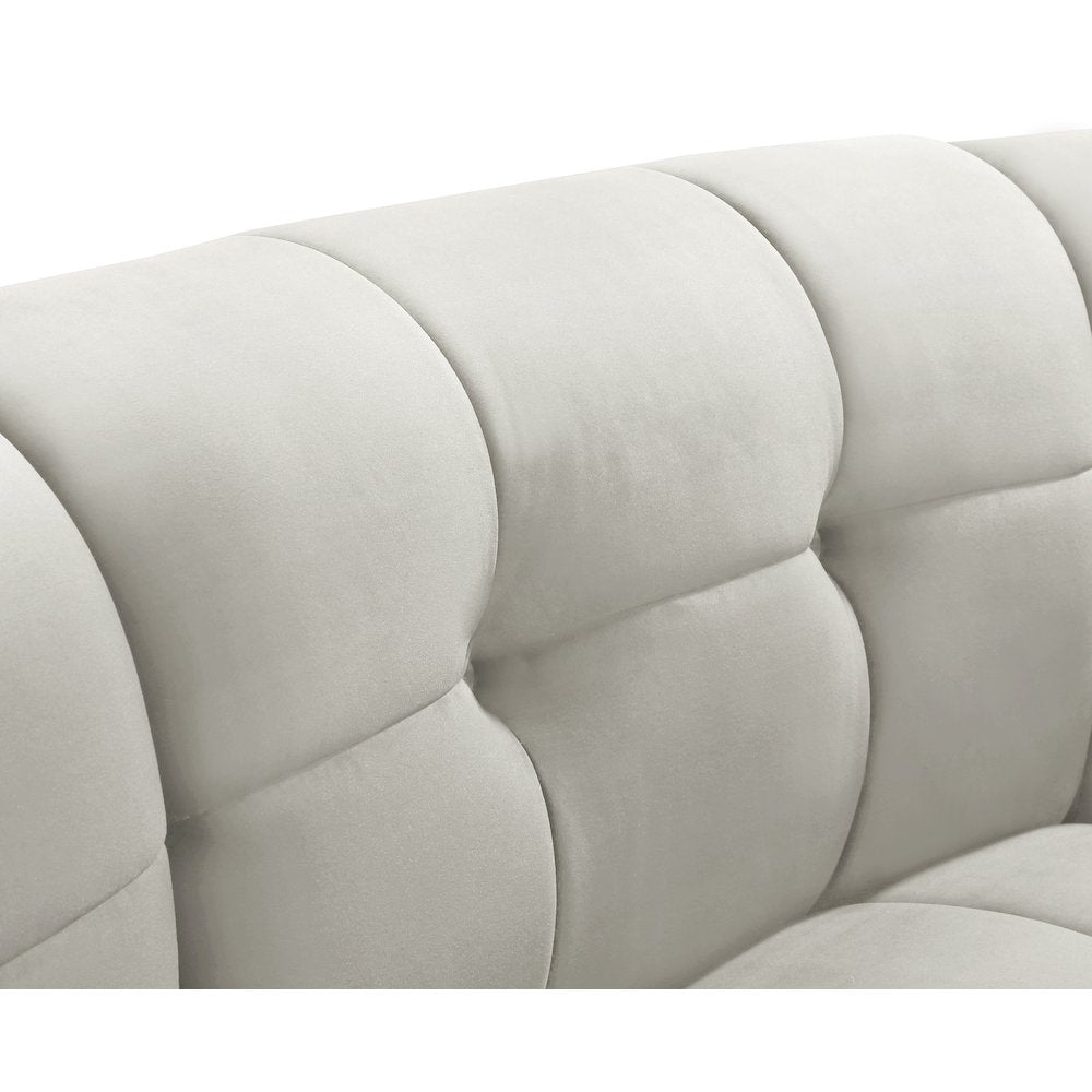 Limitless Cream Velvet Modular Chair