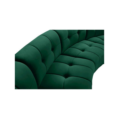 Limitless Green Velvet 10pc. Modular Sectional
