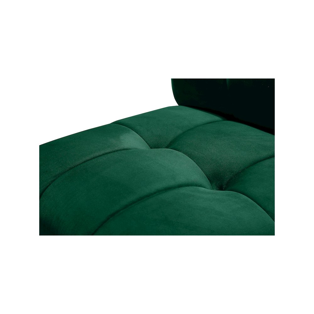 Limitless Green Velvet 13pc. Modular Sectional
