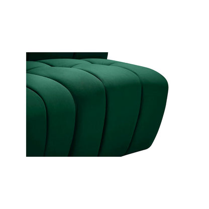 Limitless Green Velvet 3pc. Modular Sectional