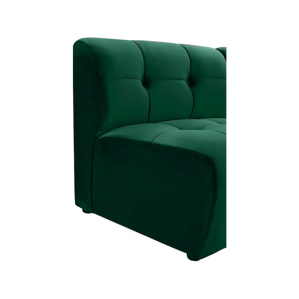 Limitless Green Velvet Modular Chair