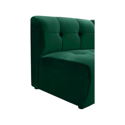 Limitless Green Velvet Modular Chair