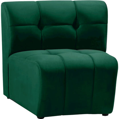 Limitless Green Velvet Modular Chair