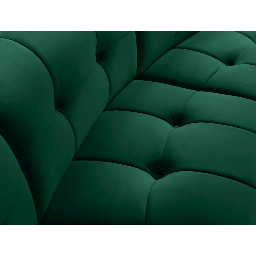 Limitless Green Velvet Modular Chair