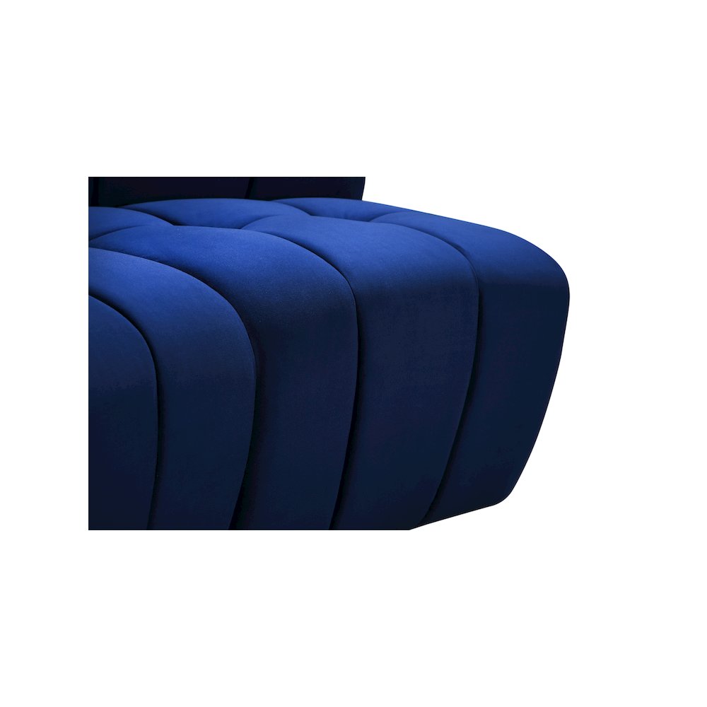 Limitless Navy Velvet 12pc. Modular Sectional