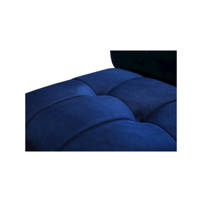 Limitless Navy Velvet 15pc. Modular Sectional
