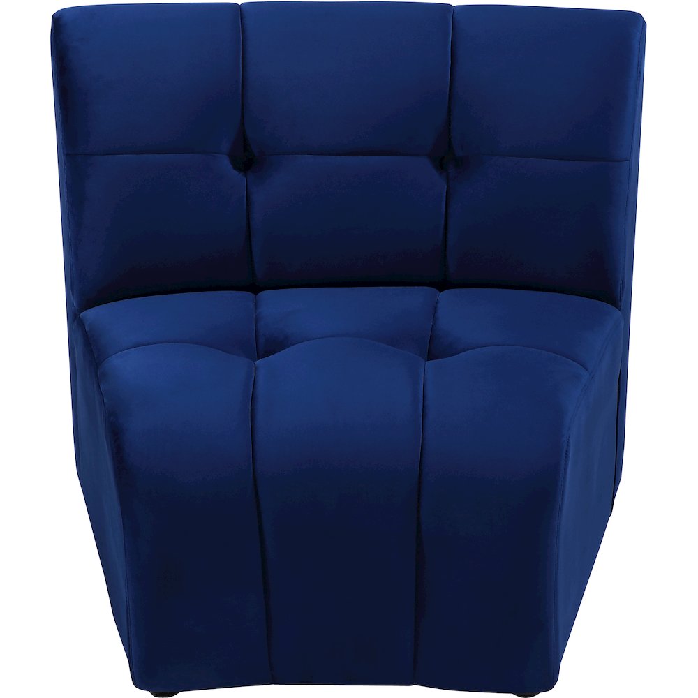 Limitless Navy Velvet Modular Chair