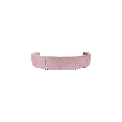 Limitless Pink Velvet 10pc. Modular Sectional