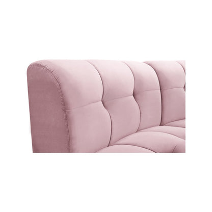 Limitless Pink Velvet 11pc. Modular Sectional