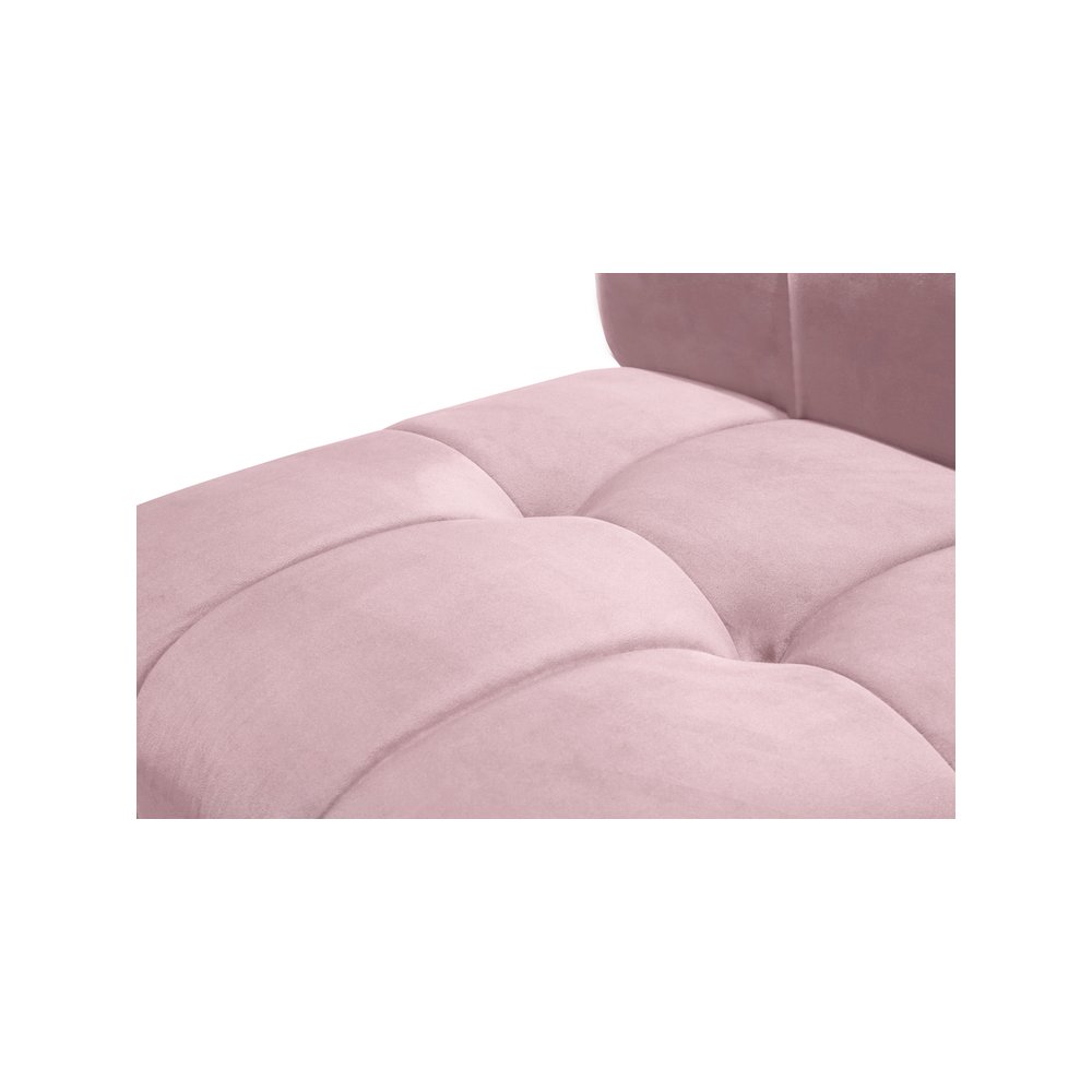 Limitless Pink Velvet 3pc. Modular Sectional