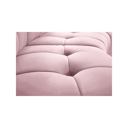 Limitless Pink Velvet 5pc. Modular Sectional
