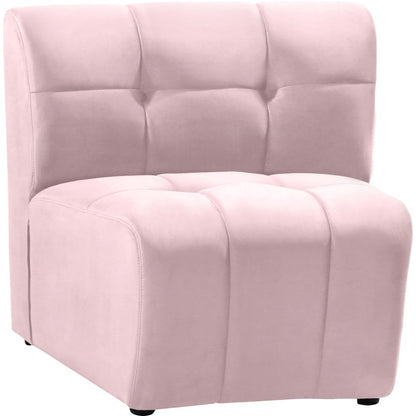 Limitless Pink Velvet Modular Chair