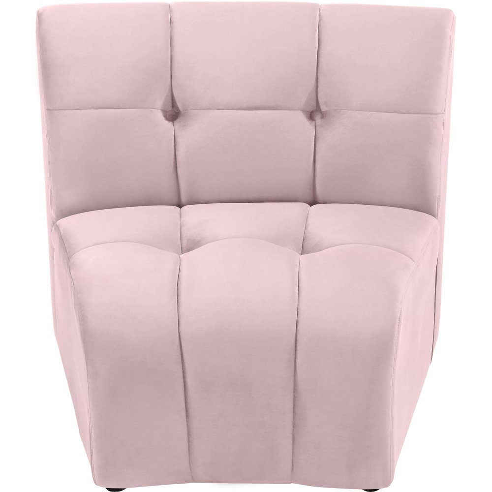 Limitless Pink Velvet Modular Chair