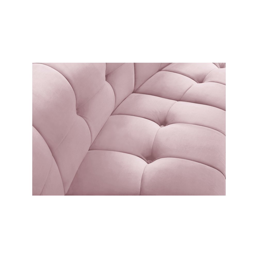 Limitless Pink Velvet Modular Chair