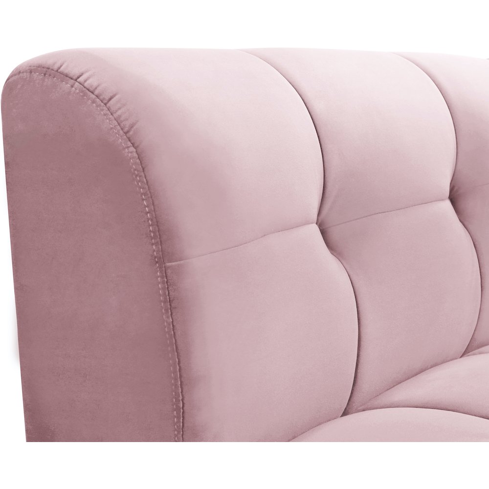 Limitless Pink Velvet Modular Chair