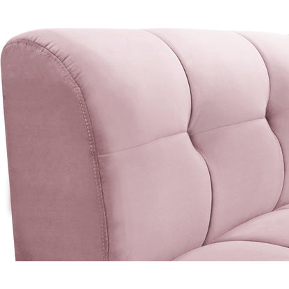 Limitless Pink Velvet Modular Chair