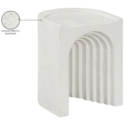 Avenda Terrazzo Concrete Indoor/Outdoor End Table