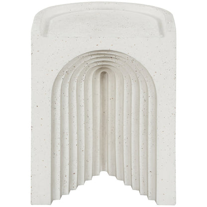 Avenda Terrazzo Concrete Indoor/Outdoor End Table