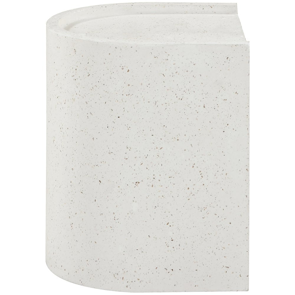 Avenda Terrazzo Concrete Indoor/Outdoor End Table