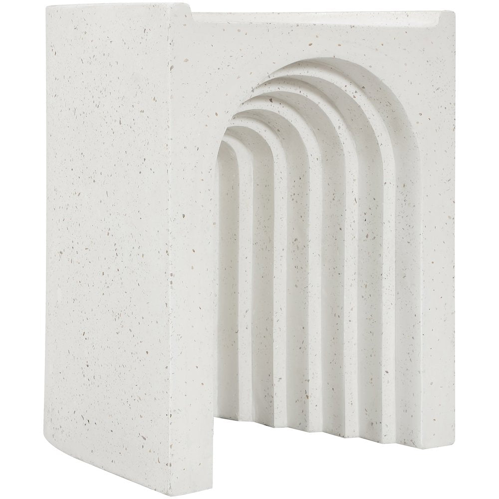 Avenda Terrazzo Concrete Indoor/Outdoor End Table