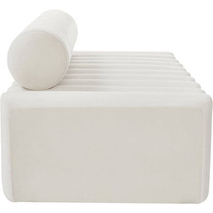 Melody Cream Velvet Sofa
