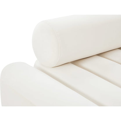 Melody Cream Velvet Sofa