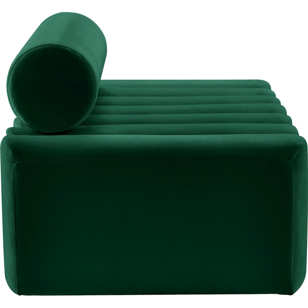 Melody Green Velvet Loveseat