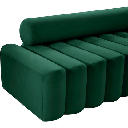 Melody Green Velvet Loveseat