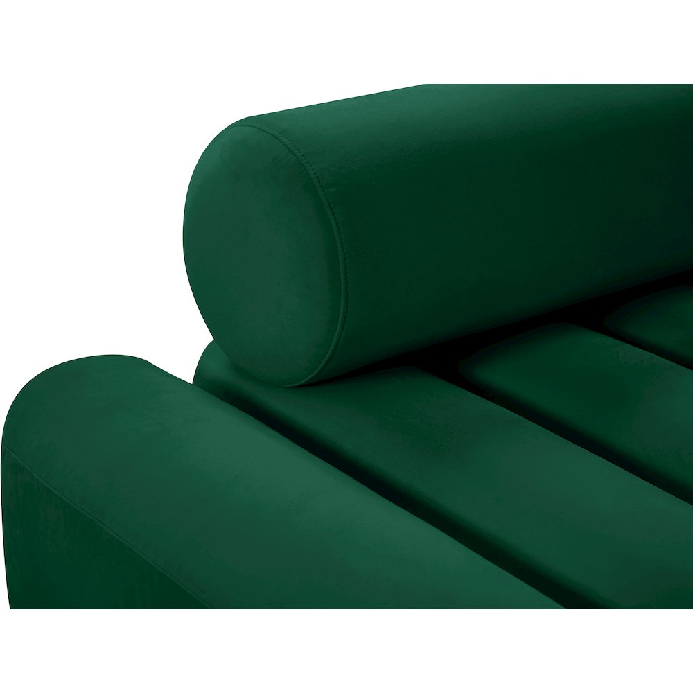Melody Green Velvet Loveseat