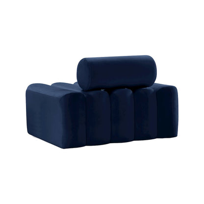 Melody Navy Velvet Chair