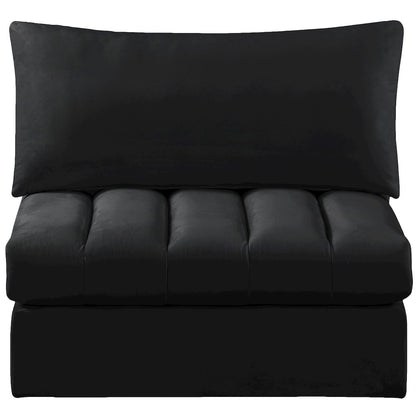 Jacob Black Velvet Armless