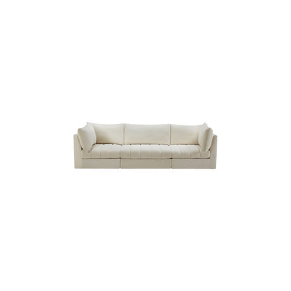 Jacob Cream Velvet Modular Sofa