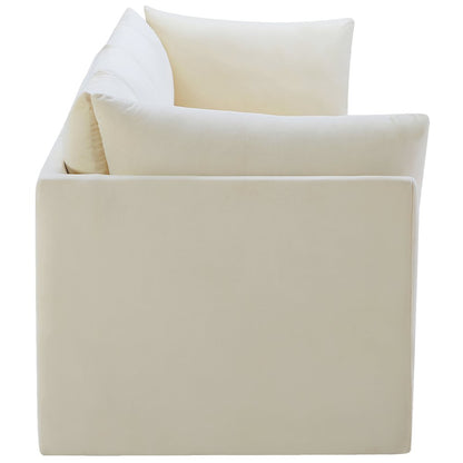 Jacob Cream Velvet Modular Sofa