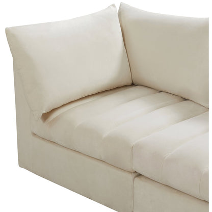 Jacob Cream Velvet Modular Sofa