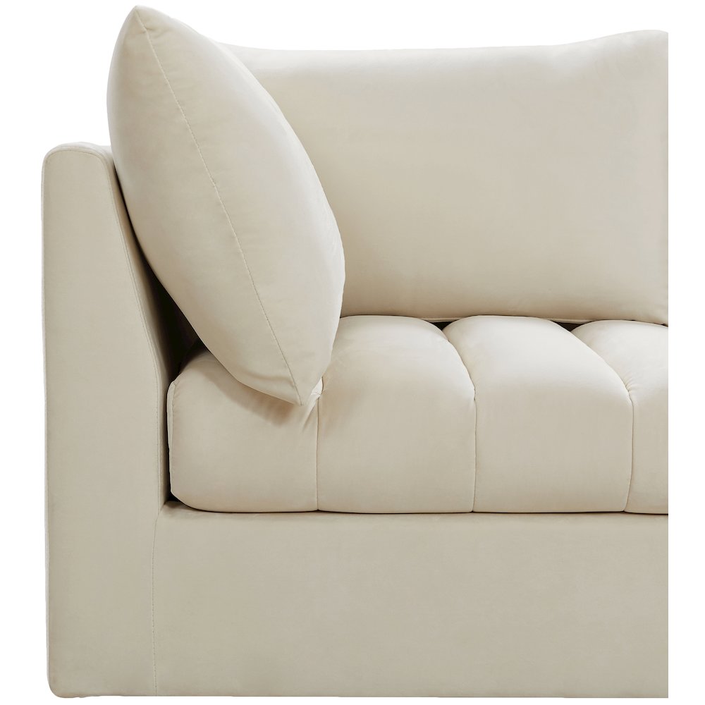 Jacob Cream Velvet Modular Sofa